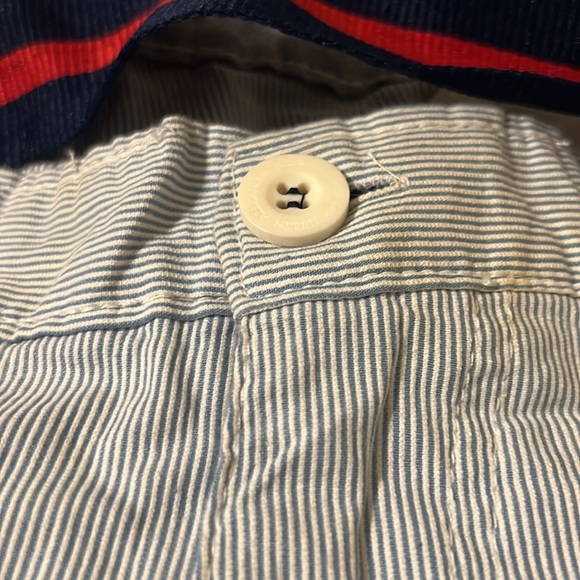 🌞 Stripped Dress Shorts - Size 46 - With Belt!! - Picture 3 of 6